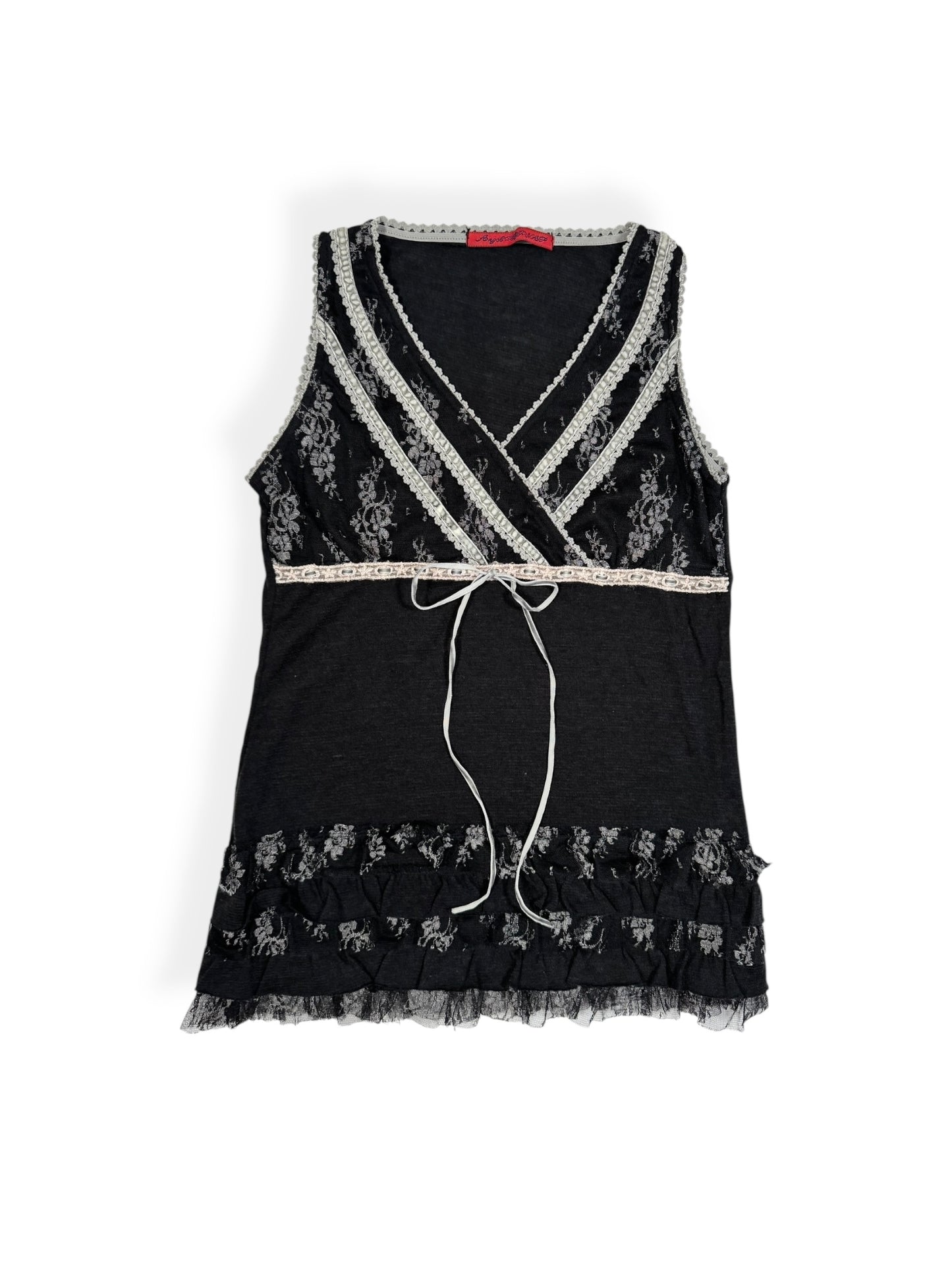 Ruffle Lace Tank ♡ Size S