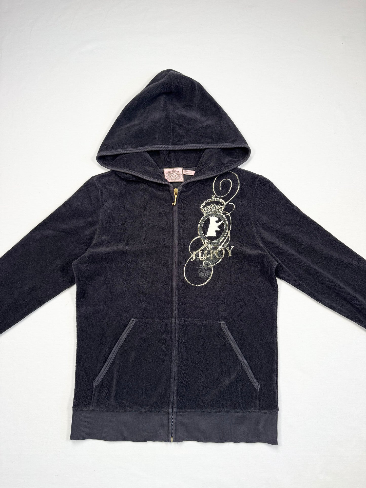 Juicy Couture Black Towelling Tracksuit Set ♡ S/M