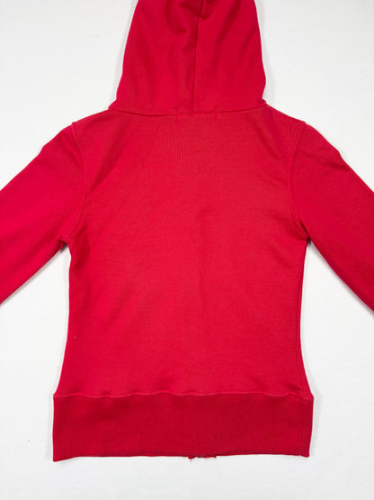 Red Playboy Zip Up Hoodie ♡ S