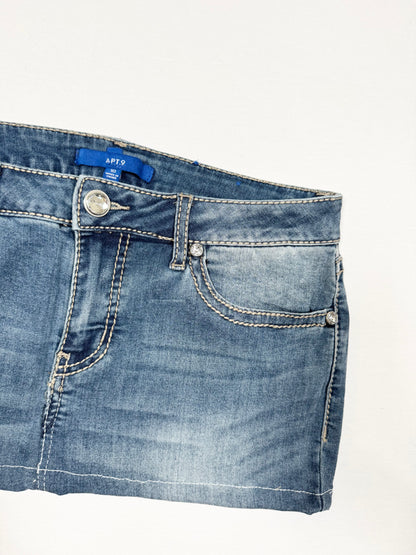 Diamante Pocket Skirt