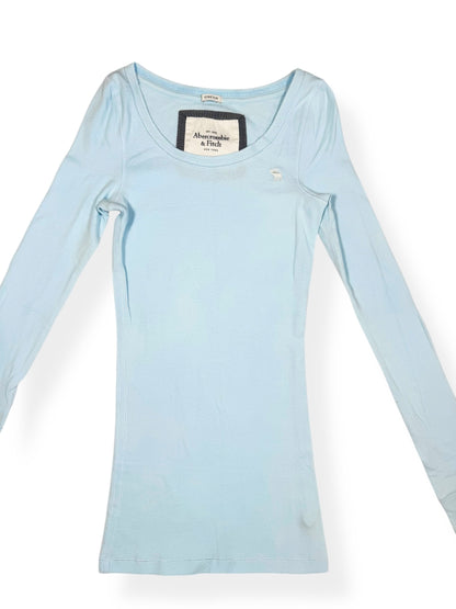 Abercrombie Baby Blue Long Sleeved Top ♡ Size S