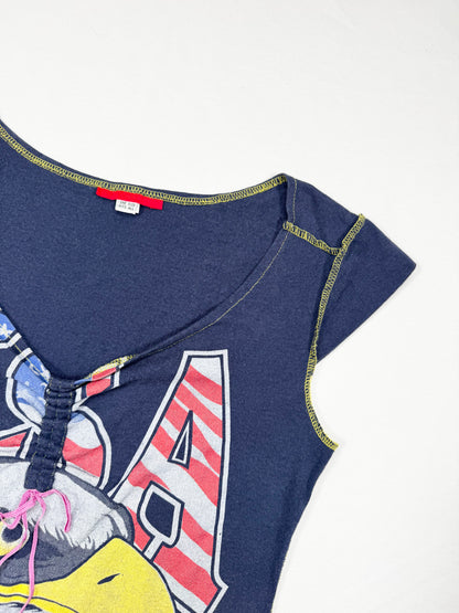 USA Eagle Sporty Tee ♡ S
