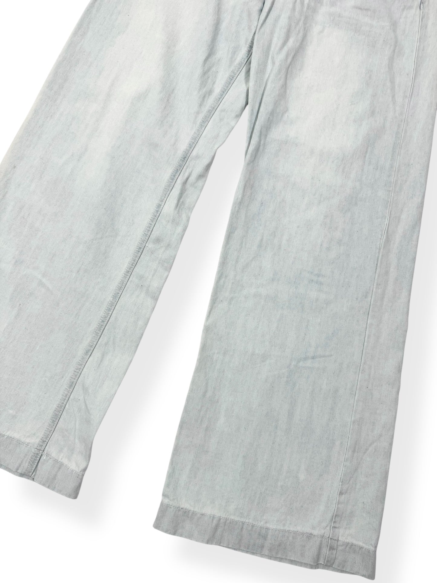 Vence Wide Leg Light Wash Jeans