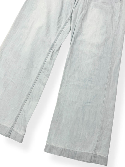 Vence Wide Leg Light Wash Jeans