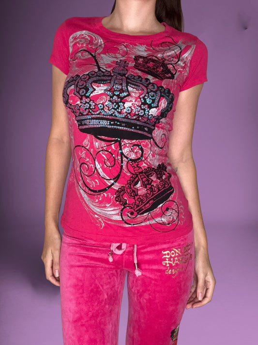 Pink Mcbling Tee ♡ M