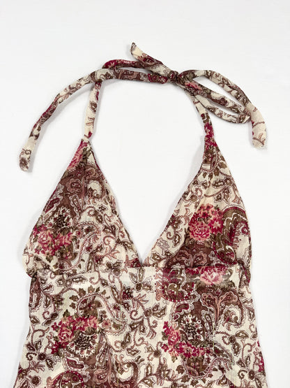 Paisley Halter Cami ♡ S