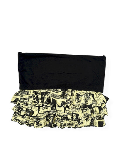 Fold Over Ruffle Mini Skirt ♡ Size XS/S