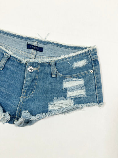 Denim Micro Shorts