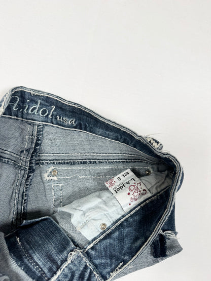 LA IDOL Studded Mini Shorts