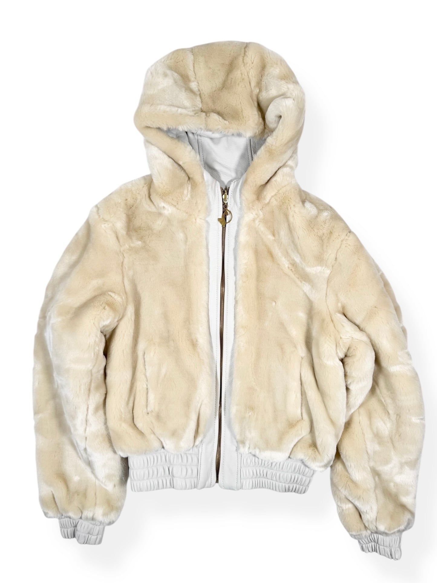 Baby Phat Fur & Leather Reversible Jacket