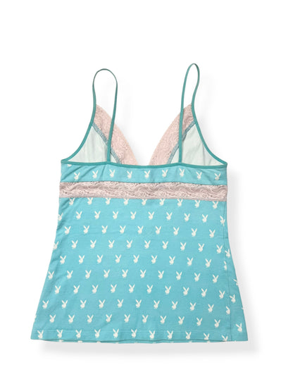 Playboy Blue & Pink Cami ♡ M