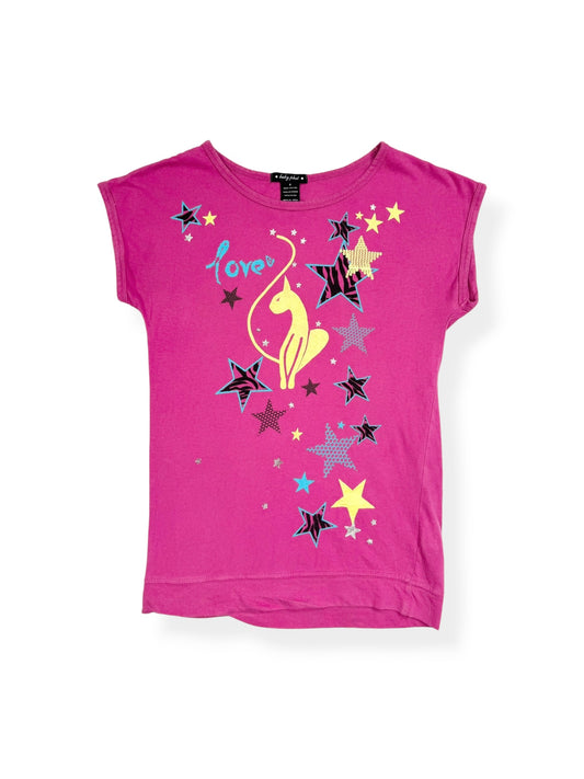 Pink Baby Phat Star Tee ♡ S