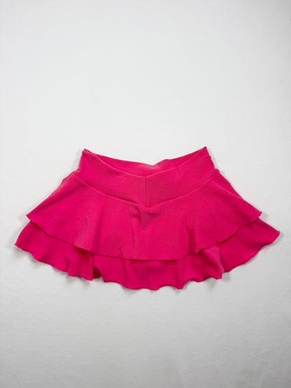 Playboy Hot Pink Towelling Bikini & Skirt Set ♡ XS