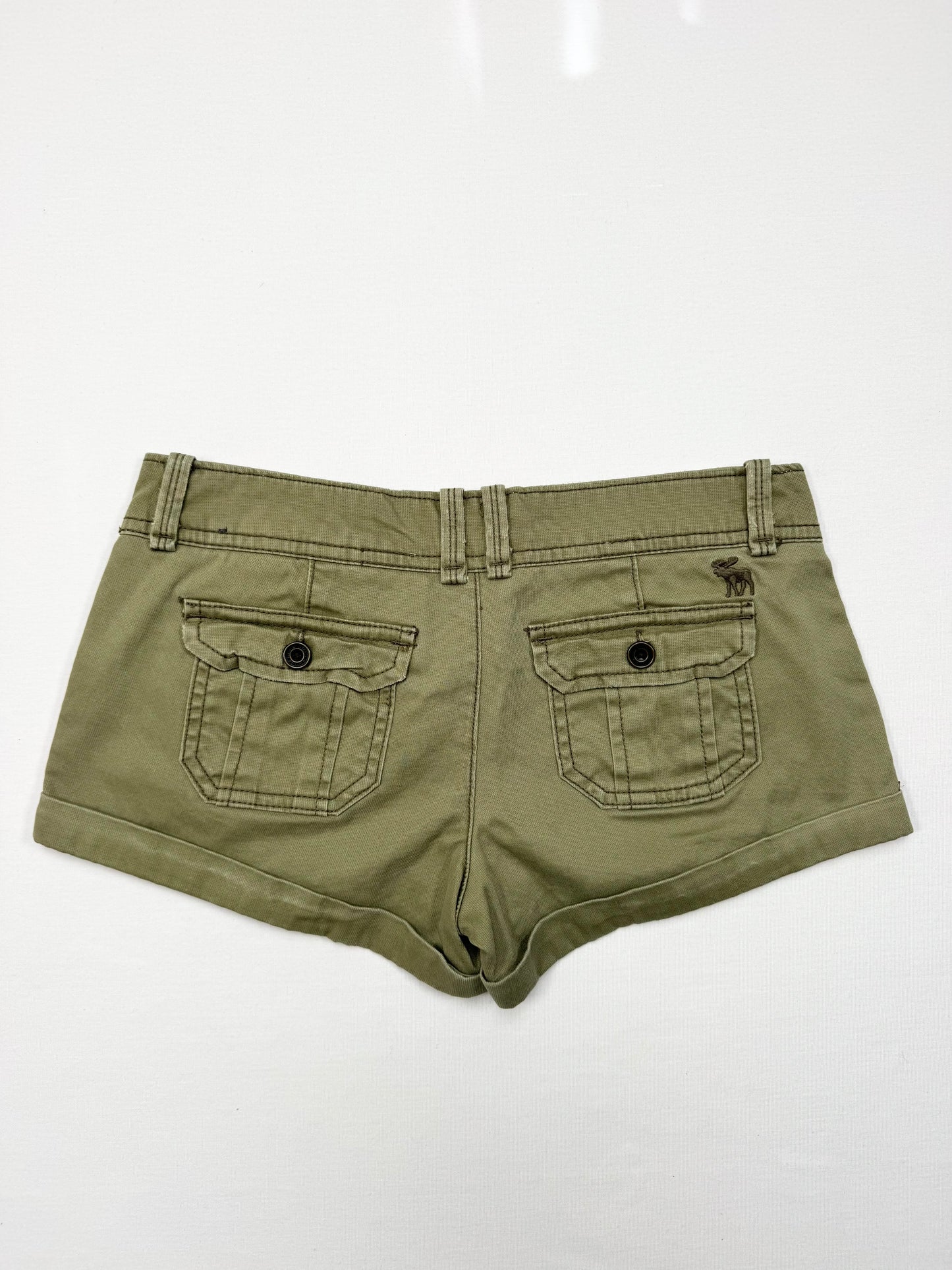 Abercrombie Khaki Mini Shorts ♡ XS