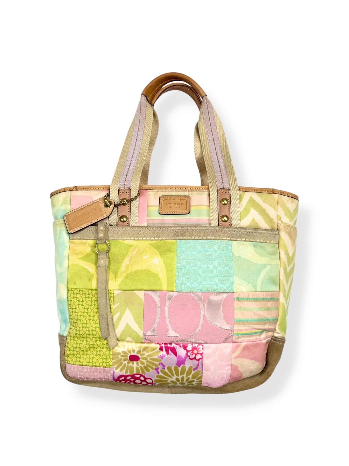 Coach Patchwork Spring Tote ♡