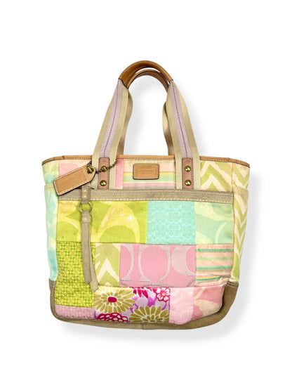 Coach Patchwork Spring Tote ♡