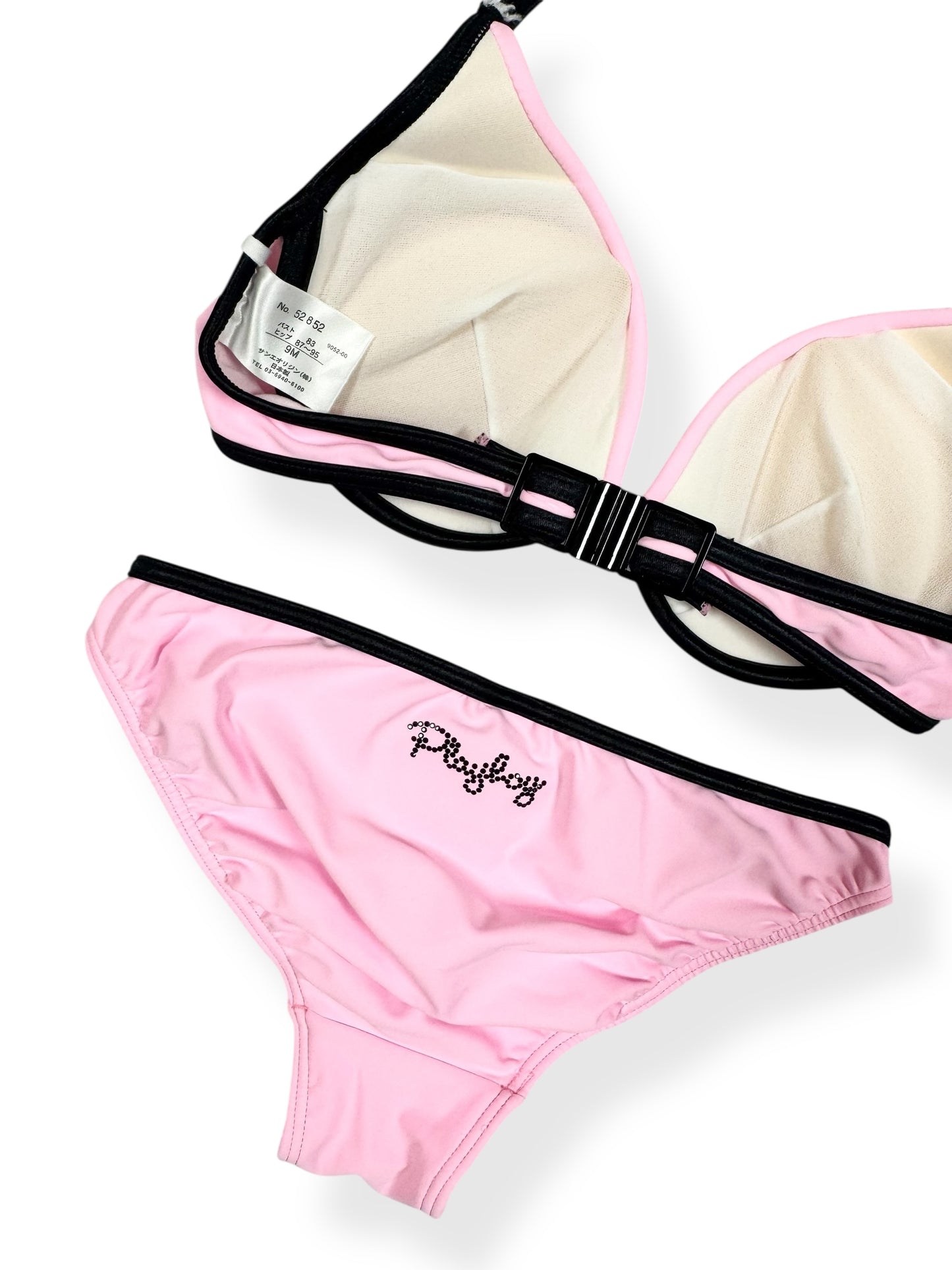 Playboy Pink & Black Bikini ♡ Size XS