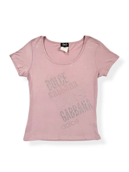 D&G Dusty Pink Tee ♡ M