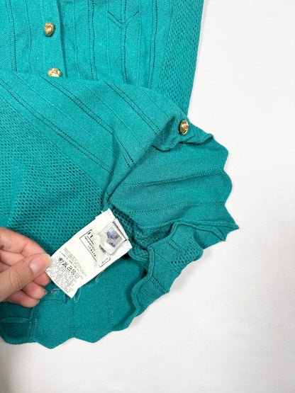 D&G Turquoise Tank & Cardigan ♡ Size S