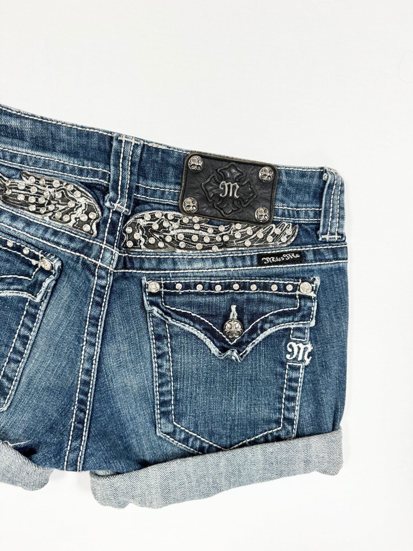 Miss Me Wing Shorts ♡ 29”