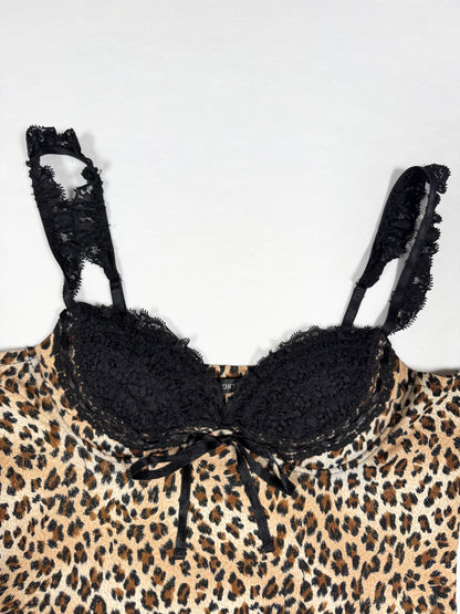 Glitter Leopard Cami ♡ Size M/L