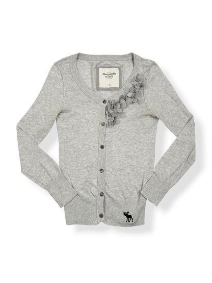 Abercrombie Grey Cardigan ♡ XS