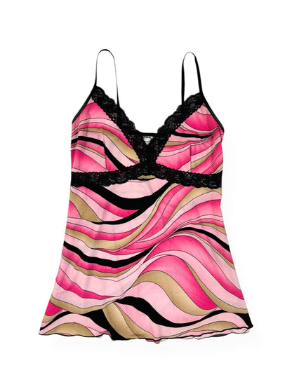 Rave Swirl Micromesh Cami ♡ Size S