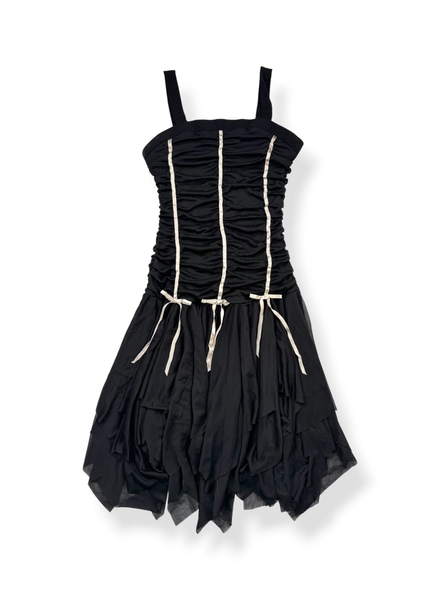 Ruched Ribbon Dress ♡ S