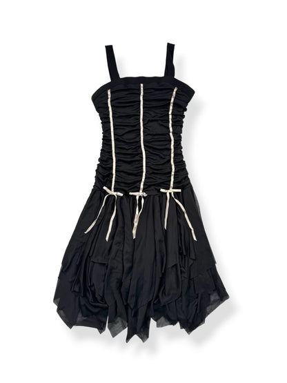 Ruched Ribbon Dress ♡ S