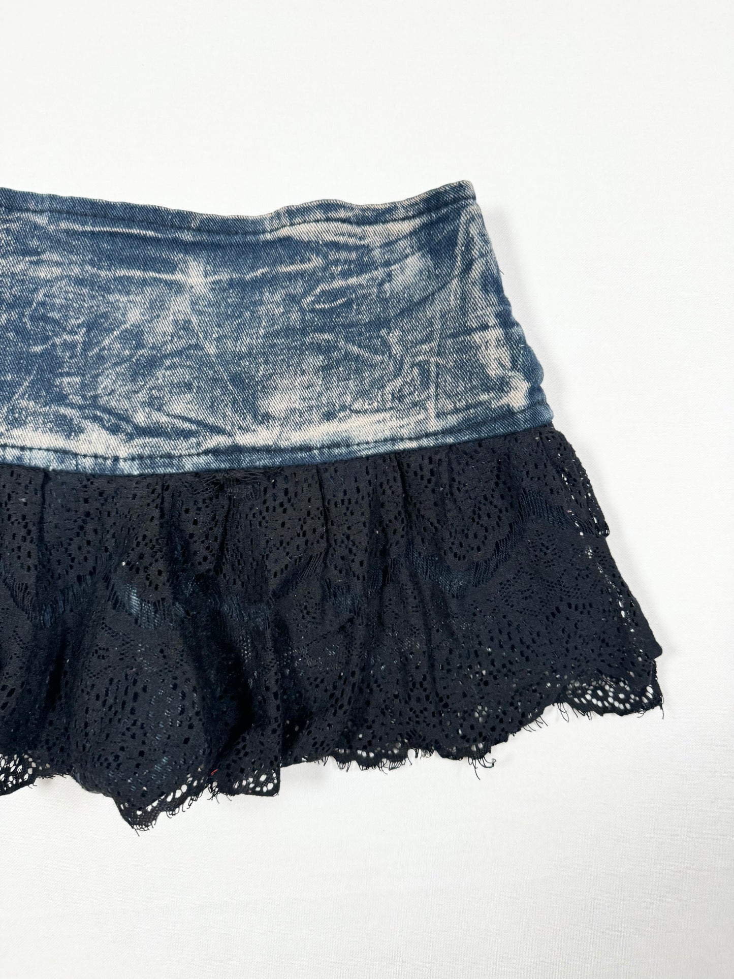 Lace Up Micro Skort