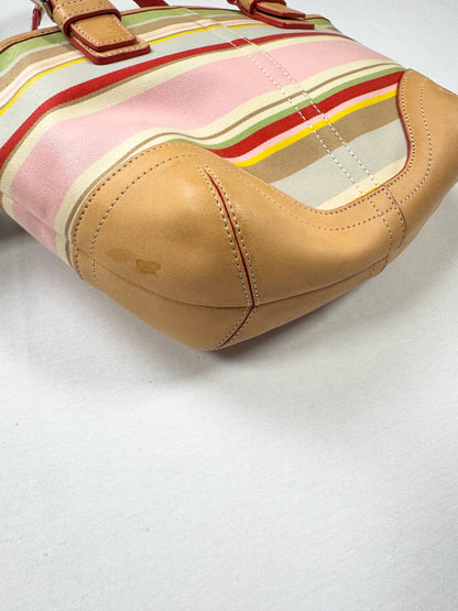 Coach Spring Striped Bag ♡
