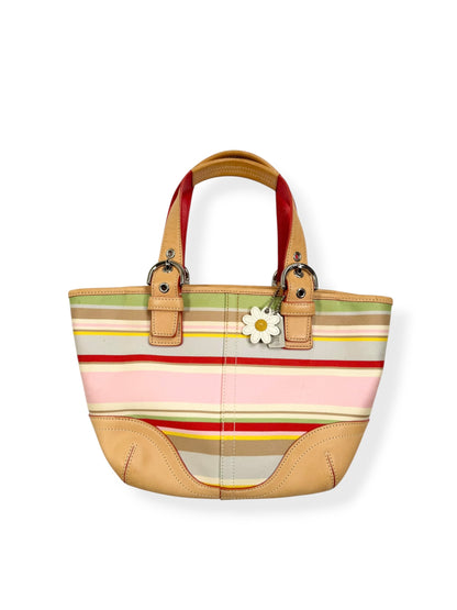 Coach Spring Striped Bag ♡