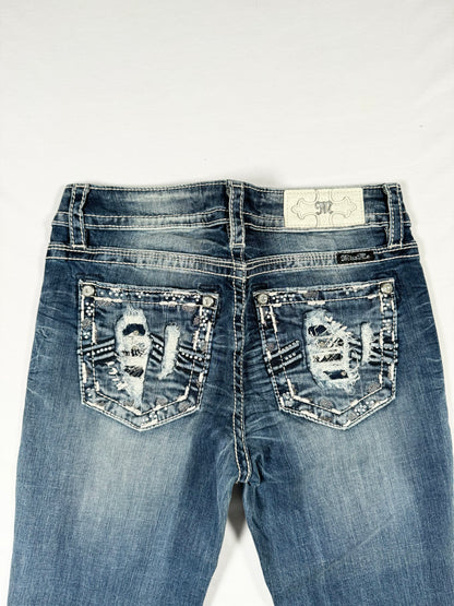 Miss Me Diamante Distressed Jeans (29)