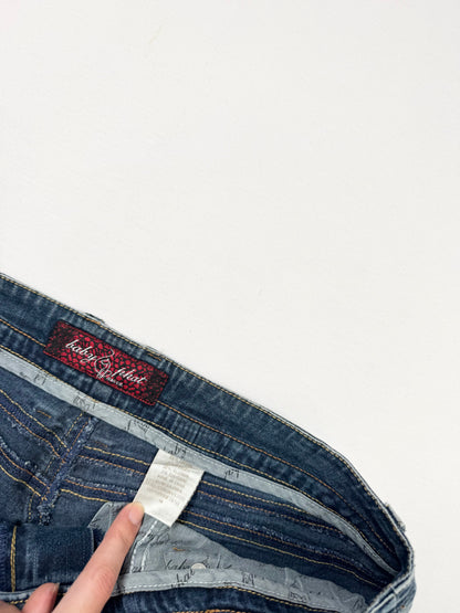 Baby Phat Denim Mini Skirt ♡ XL