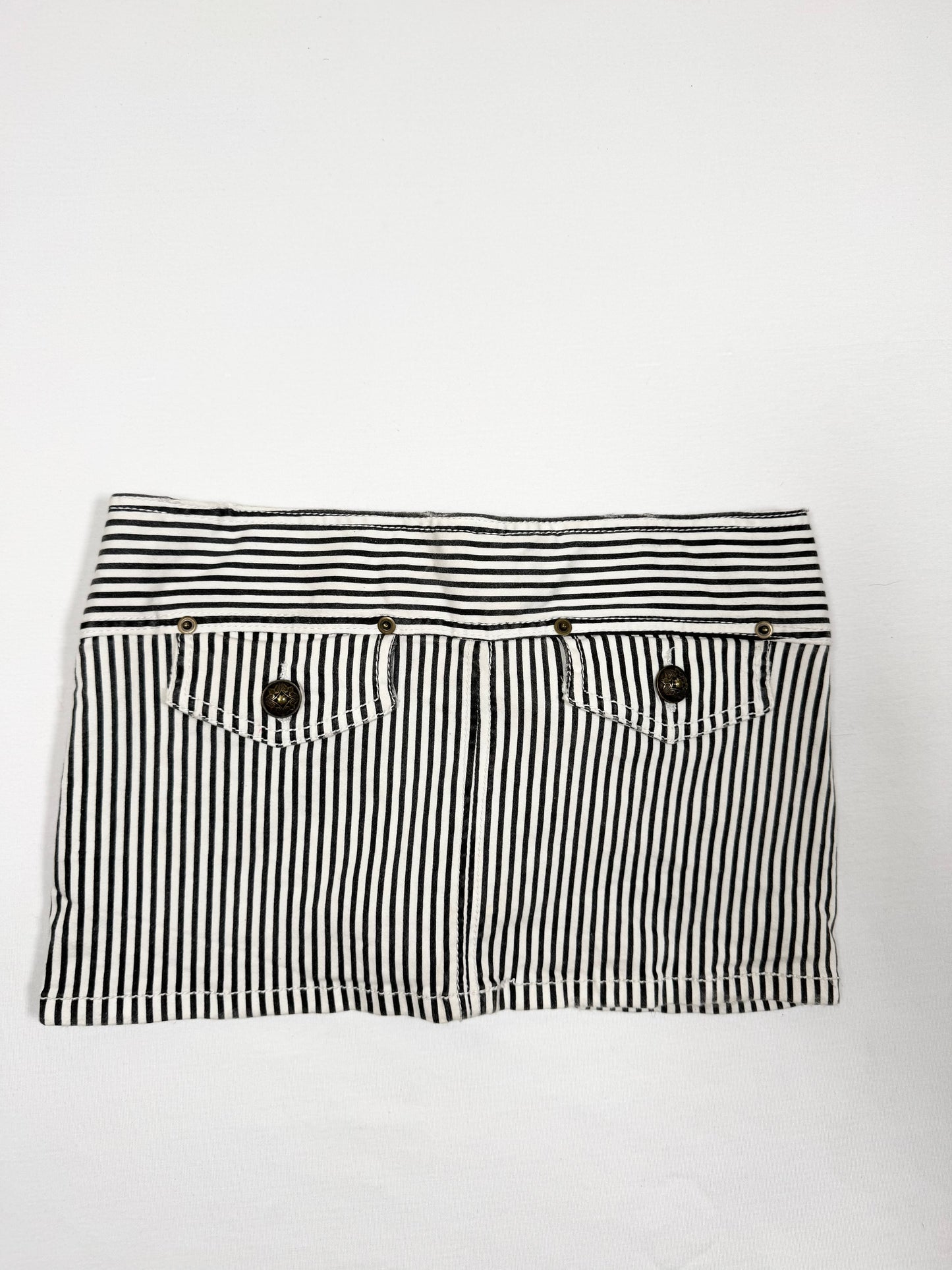 Striped Mini Skirt