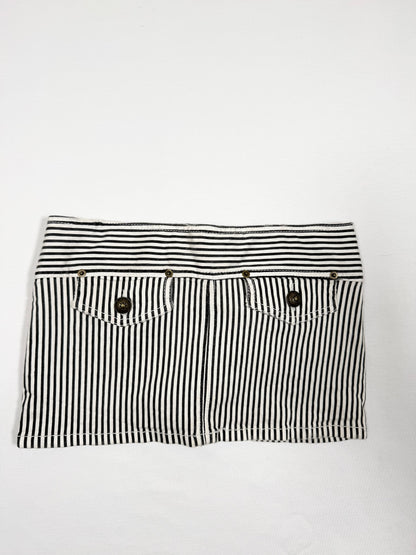 Striped Mini Skirt