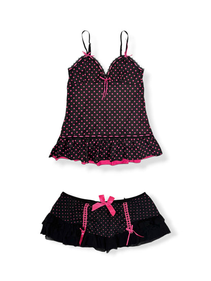 Rampage Polka Dot Cami Set ♡ XS/S