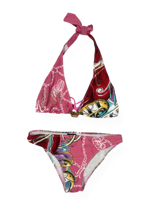 Christian Audigier Pink Bikini ♡ Size S