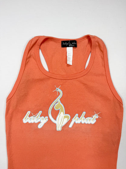 Baby Phat Orange Tank ♡ S