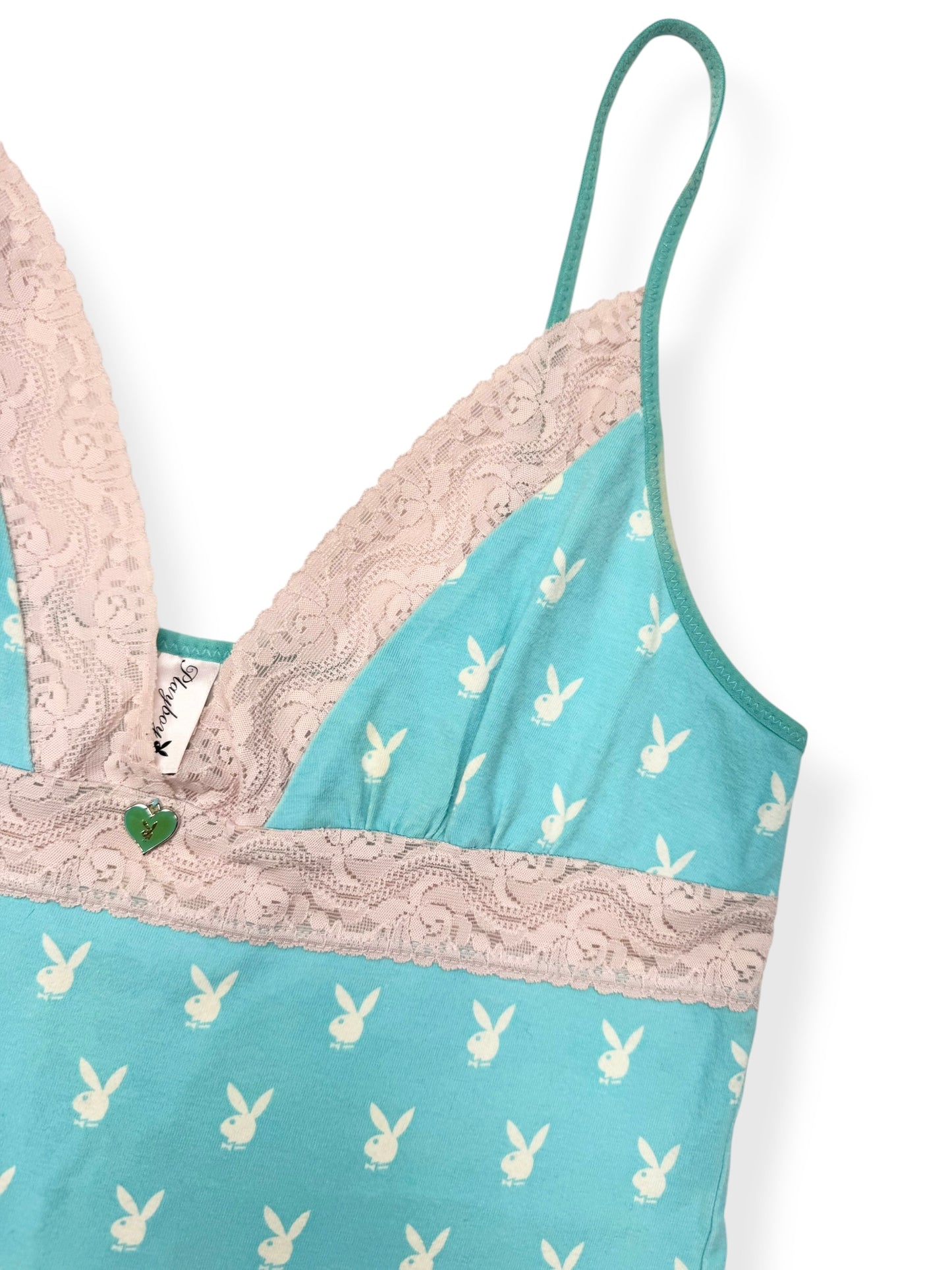 Playboy Blue & Pink Cami ♡ M