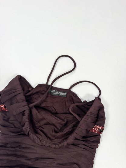 City Triangles Brown Dress ♡ S