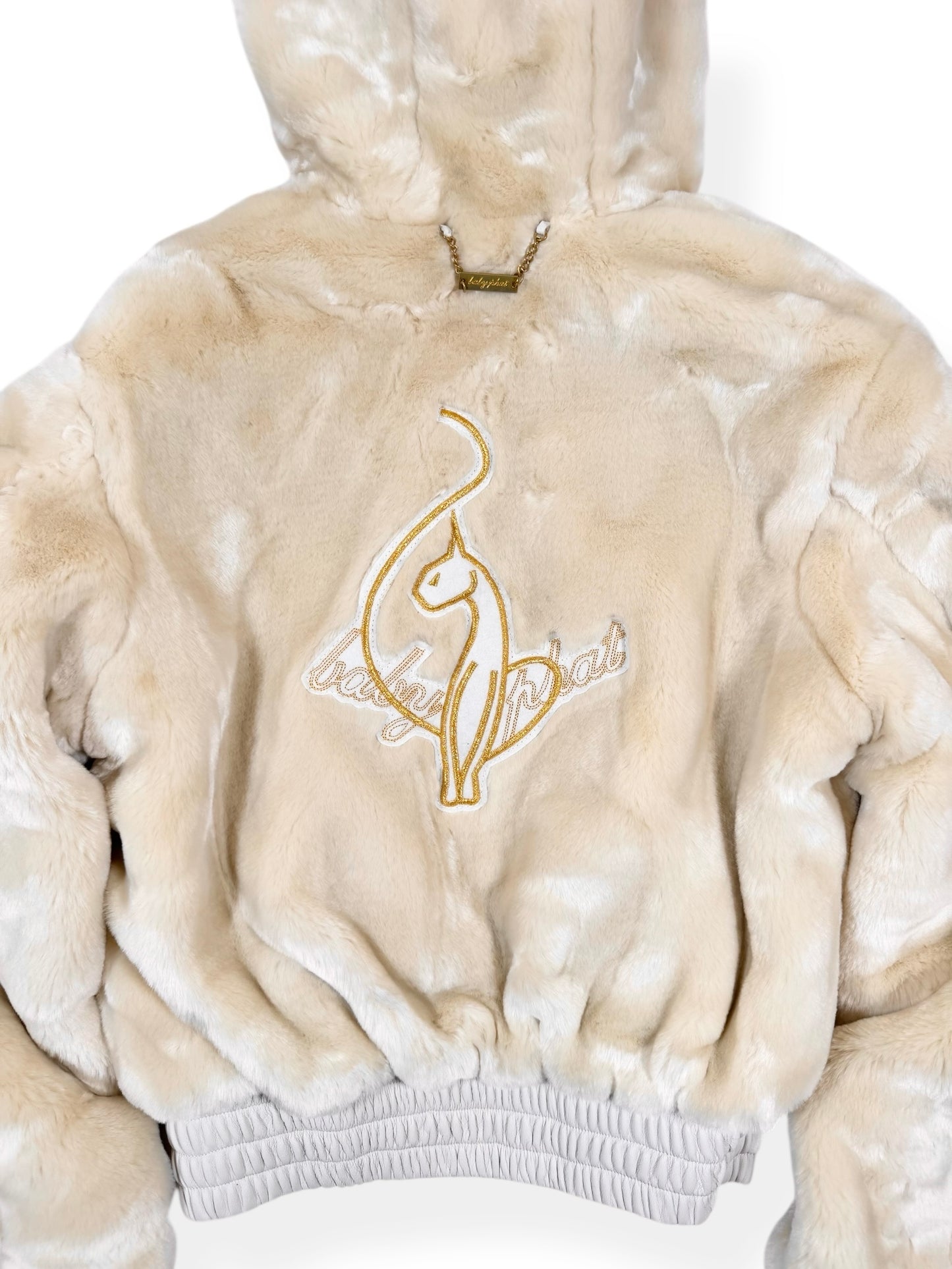 Baby Phat Fur & Leather Reversible Jacket