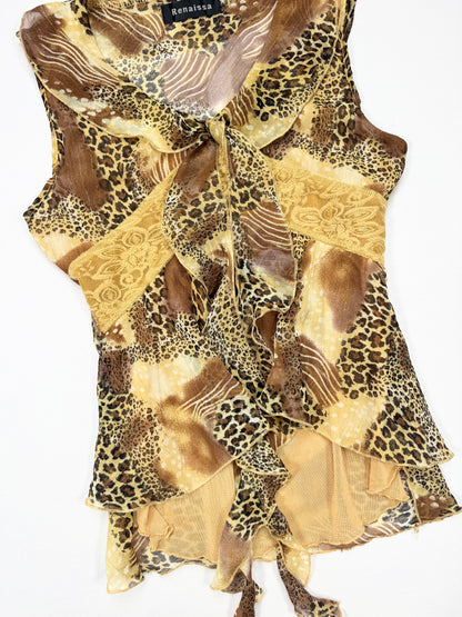 Animal Print Tank ♡ XS