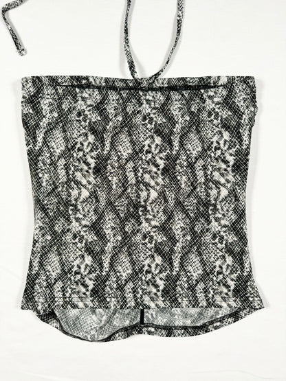 Snakeprint Halter