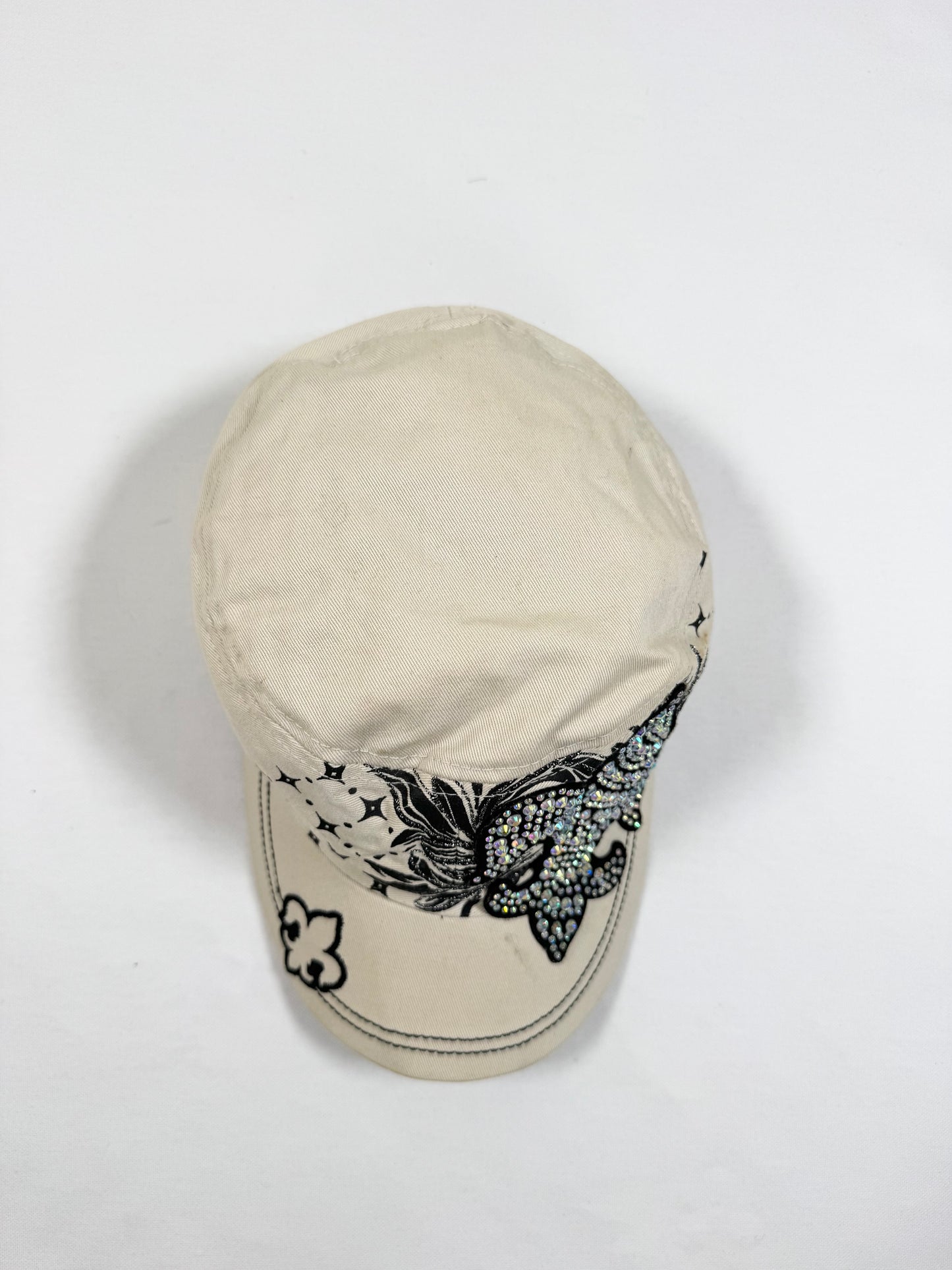 Beige Cross Cap  ☆