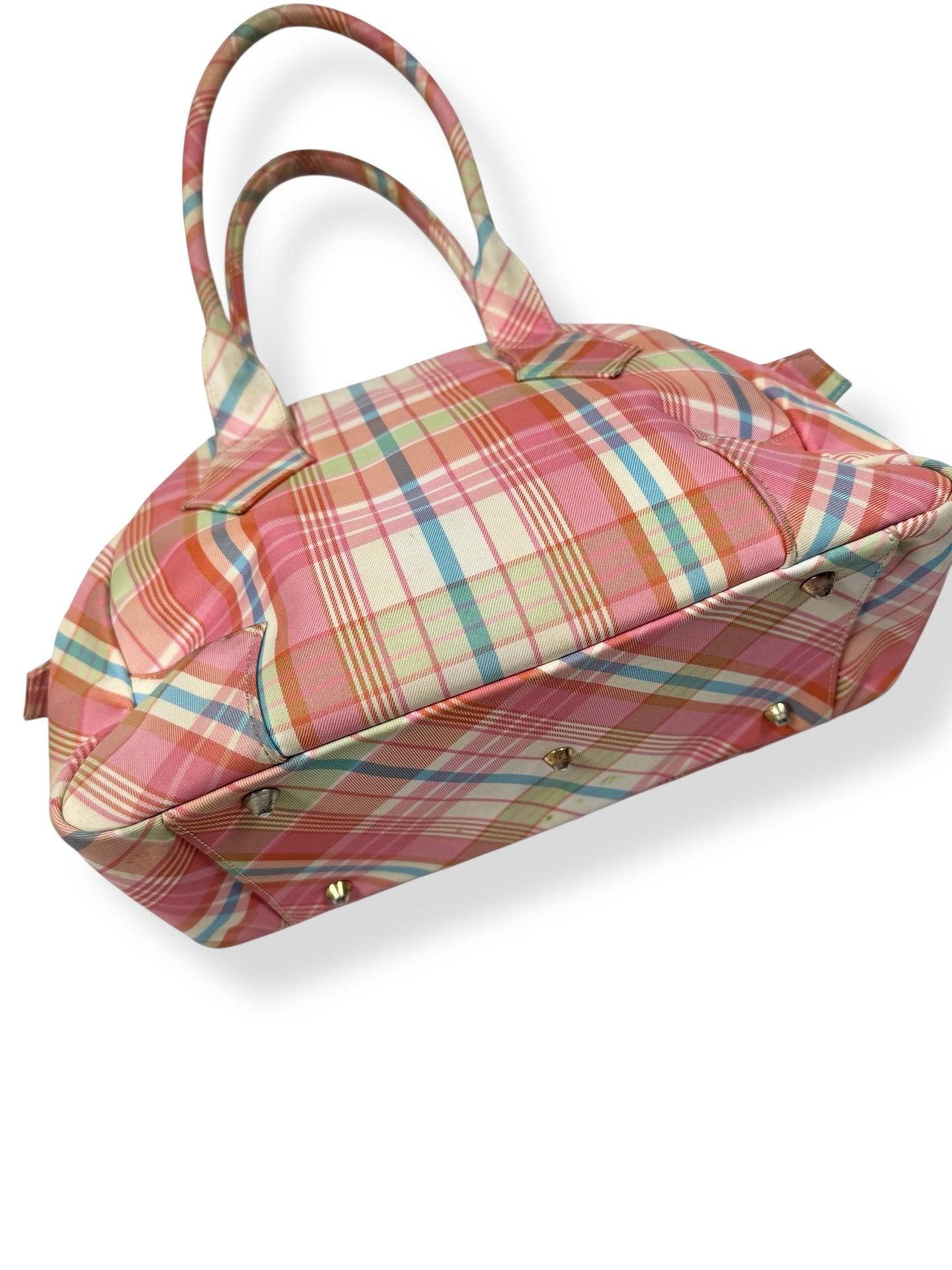 Vivienne Westwood Pink Plaid Bag