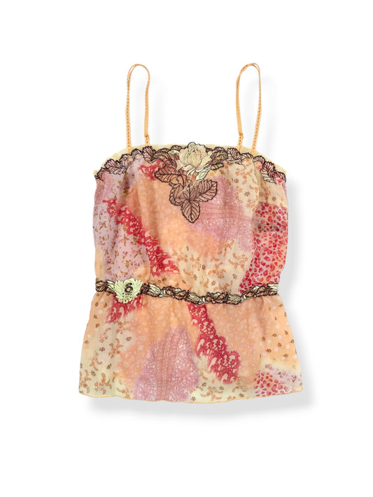 Leopard Rose Cami ♡ S
