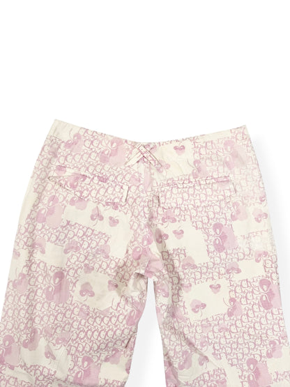 Dior Blossom Print Wide Leg Pants ♡ XS