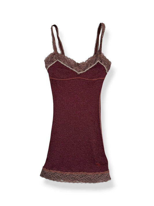 Abercrombie Burgundy Cami ♡ XS