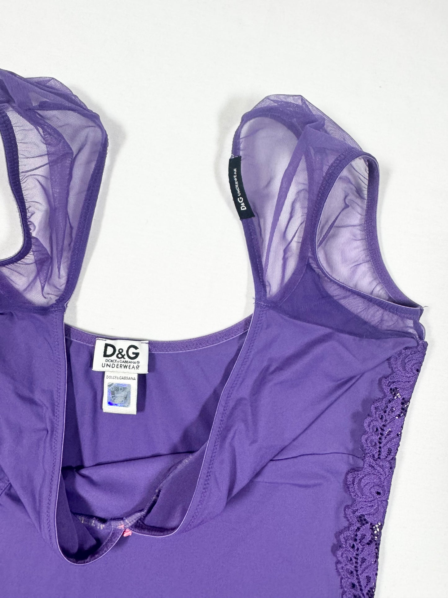 D&G Purple Babydoll Top ♡ Size L